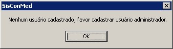 Nenhum usuário cadastrado